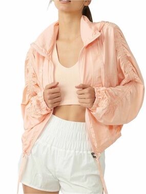 FP Movement Lightweight Peach Packable Jacket